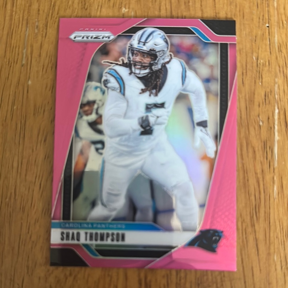 Panini Prizm Shaq Thompson Football Card